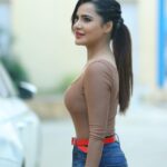 Ashu Reddy Instagram - Let me rest in your eyes for a lifetime!🔥♥️🧨 #ashureddy #photooftheday #photoeveryday #weekendvibes 👹 @naveen_photography_official