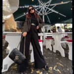 Avneet Kaur Instagram - She designed a life she loves.🖤☕️ Wearing- @zara @hm Boots- @louisvuitton Bag- @gucci Shades- @versace Belt- @gucci 📸- @krupalakhanii.16 Büyükada