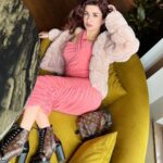 Avneet Kaur Instagram - Couture in Istanbul 🤫💕🌸✨ Dress @ferliose Coat @pankhclothing Stylist @akankshakawediastyle 📸- @krupalakhanii.16 Istanbul, Turkey