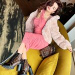 Avneet Kaur Instagram - Couture in Istanbul 🤫💕🌸✨ Dress @ferliose Coat @pankhclothing Stylist @akankshakawediastyle 📸- @krupalakhanii.16 Istanbul, Turkey