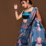 Avneet Kaur Instagram - Haye Mujhpe Chhaya Jo Noor Hai Tera 💙✨ Styled by @natashaabothra With @simstyles20 @teamnatashaabothra Outfit @payal_zinal Jewellery @rubans.in 📸 @miraj_verma_photography