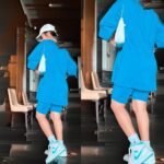 Avneet Kaur Instagram - I don’t need to be in the mix. That’s how you loose flavour.🤷🏻‍♀️💙 #AvneetStyleDiaries Wearing- @kshmbycoreasana Shoes- @nike Bag- @prada Shades- @dior Cap- @hm