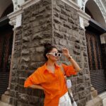 Avneet Kaur Instagram - Walk it like I talk it.🧡🔥 . . . 👟- @nakedwolfe 📸- @krupalakhanii.16
