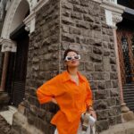 Avneet Kaur Instagram - Walk it like I talk it.🧡🔥 . . . 👟- @nakedwolfe 📸- @krupalakhanii.16