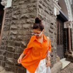 Avneet Kaur Instagram - Walk it like I talk it.🧡🔥 . . . 👟- @nakedwolfe 📸- @krupalakhanii.16