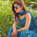 Avneet Kaur Instagram - Jatti ae barood wargi 💙🔥 Outfit- @sajke.in @oakpinionpr Mumbai, Maharashtra