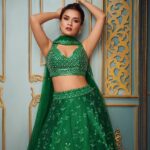 Avneet Kaur Instagram - Just another royal look 👑💚✨💫 Designer, Ariyana Couture Earrings: Varuna D Jani @varunadjani Editor: Devangi Nishar @devanginishar Photographer: Kunal Gupta @kunalgupta91 Interview: Sreemita Bhattacharya @sreemita_bhattacharya Creative Direction: Arthi Medithi @amedithi Styled by Krutika Sharma @krutikaa_sharma Styling Assistant: Yasha Choraria @theclosetcontroversy Makeup by Sachin Salvi @sachinmakeupartist1 Hairstyling by Arbaz Shaikh @arbazshaikh6210 Artist managed by Stellaar Talent @stellaartalent
