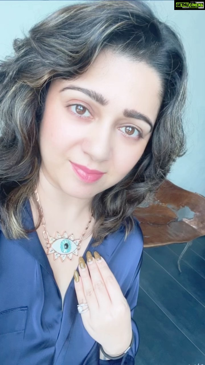 Charmy Kaur Instagram - Evil eye for protection 🧿 Thanks @pranita.abhi 😘