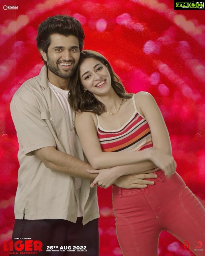 Charmy Kaur Instagram - In 4️⃣ more days! The #Liger will take over everyone’s heart ❤️🔥 WW Releasing on AUG 25th🔥 Book your tickets now! 🎟 bit.ly/LigerBMS 🎫 bit.ly/LigerPaytm #WaatLagaDenge @TheDeverakonda @ananyapandayy @karanjohar #PuriJagannadh @apoorva1972 @vish_666 @DharmaMovies @PuriConnects
