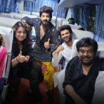 Charmy Kaur Instagram - Guntur !!! We are coming!! Get... Set... Go..! ⚡ Team #LIGER enroute to PRE-RELEASE EVENT in Guntur ❤️🤟 #LigerOnAug25th #LigerHuntBegins @TheDeverakonda @ananyapandayy #PuriJagannadh @karanjohar @apoorvamehta18 @vish_666 @DharmaMovies @PuriConnects Chalapathi Institute Of Engineering & Technology