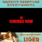 Charmy Kaur Instagram – Dilse blockbuster❤️

Fantastic responses pouring in for the Mass Entertainer #Liger 

@TheDeverakonda @ananyapandayy @karanjohar #PuriJagannadh @DharmaMovies @PuriConnects