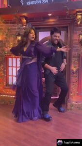 Chitrangada Singh Instagram - My first reel on this song .. With the funniest man I know ..😁 @kapilsharma big fan !! 🤗❤️ Posted @withregram • @kapilsharma After the super success of my previous reel, presenting you my next superhit reel 🙈😂 thanks to my co-star @chitrangda for working so hard to make this project finish on time 🤩 #bobbiswas