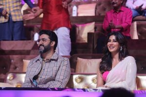 Chitrangada Singh Instagram - Bob & Mary at #saregamapa @saregamapa2021official @bachchan 

Thank you to the whole team 
@vishaldadlani @shankar.mahadevan @realhimesh  for giving us such a great evening 🙏💖
Catch this tonight at 9 pm ! 

@zeetv #bobbiswas #bobbiswasonzee5