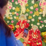 Daisy Shah Instagram - ॥ ॐ श्री गाणेशाय नम: ॥ . . . Happy Ganesh Chaturthi 🙏 #vighnaharta #letgoletgod
