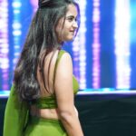 Deepthi Sunaina Instagram - 💚 #deepthisunaina PC: @avi__clicks__ Outfit: @tasyacouture