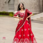 Deepthi Sunaina Instagram - ❤️ #deepthisunaina . . . . . Outfit: @tasyacouture @mittu_reddy PC: @dreamdaystudios #deepthisunaina #tasyacouture