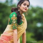 Deepthi Sunaina Instagram - Life becomes more meaningful when you realise the simple fact that you’ll never get the same moment twice. . . . . . . PC: @sandeepgudalaphotography Outfit: @navya.marouthu Location: @thefotogarage