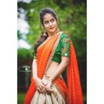 Deepthi Sunaina Instagram – Happy independence day 🇮🇳.
.
.
.
.
 PC: @sandeepgudalaphotography
Outfit : @pragnyareddydesignerstudio
MUA: @panduchalapati
Location: @thefotogarage