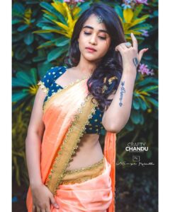 Deepthi Sunaina Instagram - Damaged people are strong because they know how to survive . . . . . Outfit: @navya.marouthu PC: @crafty_chandu