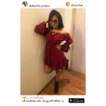 Deepthi Sunaina Instagram – Follow me on @sharechatapp for more exclusive updates of mine !