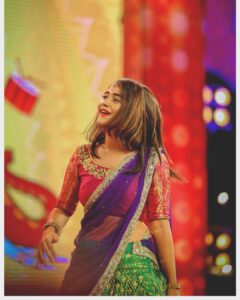 Deepthi Sunaina Instagram - Don’t be a star in the sky Be a candle in the dark ! ❤️ PC: @i_funny_photography Designer: @samathareddys_boutique #deepthisunaina Annapurna Studios