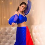Deepthi Sunaina Instagram - Acceptance will calm your soul. 🤗 #deepthisunaina . . . . . . Outfit: @navya.marouthu PC: @rollingcaptures MUA: @panduchalapati Location: @mrandmrsstudiohyd #deepthisunaina