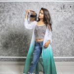 Deepthi Sunaina Instagram – 🍅Maybe you’re stuck because you’re pushing a door that says pull🤨 .
.
.
A super comfy shrug from @studiobustle @seshankabinesh 
PC: @shravan_chaitanya