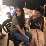 Deepthi Sunaina Instagram - @samantharuthprabhuoffl i love you to the core ! You're very close to my ❤️! When i saw you for the first I thought i was in a dream nd watchng you! Though i was with you only for 30min it's like a life time achievement for me to meet nd talk to you..! I still remember your touch, ua words & ua exprns ! Can't get you off my head ! ❤️god bless you ! Big big hugs to you !😘 PS: she's watchng my dubs ☺️ haters,hie !