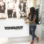 Deepthi Sunaina Instagram - Thankyou @toniandguyhimayatnagar your services were amazing ! Staff was really generous! ❤ #hairspa #toni&guy Toni & Guy Himayat Nagar