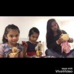 Deepthi Sunaina Instagram - With dis lovely kiddos❤️ nishi nd naksha papalu❤️ so cute ra babu! #dubsmash #279