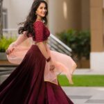 Deepthi Sunaina Instagram - Start each day with a pure vibe/ smile. #deepthisunaina . . . . . . PC: @rollingcaptures Outfit: @navya.marouthu 😘 MUA: @panduchalapati