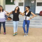 Deepthi Sunaina Instagram - Ditching fraaaaands i've got☹️ #vthreeramulammas 😂 #clgstuff #ramulammaa #muchlove ❤️ St.ann's College Medipatnam