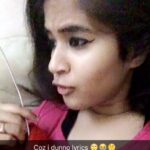 Deepthi Sunaina Instagram – 🤔 #snäpchataddiction #pistah #gunnyt😴💤