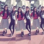 Deepthi Sunaina Instagram - Haha no filter😂 @wadde_shivjyothi idiot! 👅 #birthdaydiaries Pc: @swapna_korrawath or @harika_goshike 😂