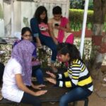 Deepthi Sunaina Instagram – @harika_goshike @priyanka_panda143 (in her own world) @swapna_korrawath (always notices me😝) @beau_beat (mad af) @wadde_shivjyothi (bhukkad)