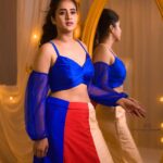 Deepthi Sunaina Instagram - Acceptance will calm your soul. 🤗 #deepthisunaina . . . . . . Outfit: @navya.marouthu PC: @rollingcaptures MUA: @panduchalapati Location: @mrandmrsstudiohyd #deepthisunaina