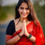 Deepthi Sunaina Instagram - Let positive vibes embrace you. 🤓 #deepthisunaina . . . . . Outfit: @navya.marouthu ❤️ Pc: @saikrishna.gunti Ec: @rollingcaptures #deepthisunaina