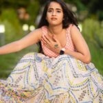Deepthi Sunaina Instagram – Wrap yourself with positivity even in the darkest situation. 
#deepthisunaina 
.
.
.
.
.

.
. Outfit: @navya.marouthu ❤️
PC: @rollingcaptures 
#deepthisunaina