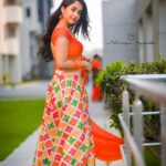 Deepthi Sunaina Instagram - Take time to make your soul happy. 😇 #deepthisunaina . . . . . Outfit: @navya.marouthu PC: @rollingcaptures #deepthisunaina