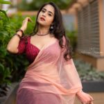 Deepthi Sunaina Instagram - Be careful how you are talking to yourself because YOU ARE LISTENING 😇 #deepthisunaina . . . . . Outfit: @navya.marouthu PC: @rollingcaptures MUA: @panduchalapati #deepthisunaina