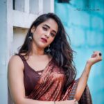 Deepthi Sunaina Instagram - If you don’t like where you are in life…. Just move🤓 you ain’t a TREE☺️ #deepthisunaina . . . . . . EC: @landscapephotography19 Outfit: @navya.marouthu ❤️ MUA: @panduchalapati Location: @chayachitram_studio
