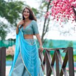 Deepthi Sunaina Instagram - Your heart knows the way. Run in that direction. 🙃 #deepthisunaina . . . PC: @prashanth_photo_graphy Outfit: @navya.marouthu ❤️ MUA: @panduchalapati Location: @chayachitram_studio Jwellery: @avignafashion