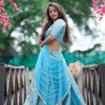 Deepthi Sunaina Instagram - Your heart knows the way. Run in that direction. 🙃 #deepthisunaina . . . PC: @prashanth_photo_graphy Outfit: @navya.marouthu ❤️ MUA: @panduchalapati Location: @chayachitram_studio Jwellery: @avignafashion