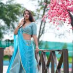 Deepthi Sunaina Instagram - Your heart knows the way. Run in that direction. 🙃 #deepthisunaina . . . PC: @prashanth_photo_graphy Outfit: @navya.marouthu ❤️ MUA: @panduchalapati Location: @chayachitram_studio Jwellery: @avignafashion