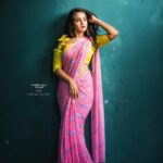 Deepthi Sunaina Instagram - You can’t force consistency, loyalty or honesty🙃 . . . . . . . . Outfit: @navya.marouthu PC: @sandeepgudalaphotography Location: @thedramaland MUA: @panduchalapati Saree draping: @ramyashankar.makeupartist #deepthisunaina