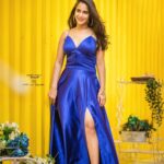 Deepthi Sunaina Instagram - Is watching you🤓 #deepthisunaina . . . . . . . Outfit: @navya.marouthu PC: @sandeepgudalaphotography Location: @thedramaland MUA: @panduchalapati #deepthisunaina