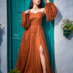 Deepthi Sunaina Instagram - Will never lie🙃 . . . . . . . . . . . . . Outfit: @navya.marouthu PC: @sandeepgudalaphotography Location: @thedramaland MUA: @panduchalapati #deepthisunaina