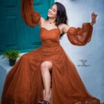 Deepthi Sunaina Instagram - Will never lie🙃 . . . . . . . . . . . . . Outfit: @navya.marouthu PC: @sandeepgudalaphotography Location: @thedramaland MUA: @panduchalapati #deepthisunaina