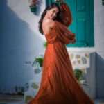 Deepthi Sunaina Instagram - Is happy🤓 . . . . . . . . . . . . . Outfit: @navya.marouthu PC: @sandeepgudalaphotography Location: @thedramaland MUA: @panduchalapati #deepthisunaina