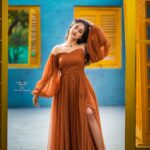 Deepthi Sunaina Instagram - Is happy🤓 . . . . . . . . . . . . . Outfit: @navya.marouthu PC: @sandeepgudalaphotography Location: @thedramaland MUA: @panduchalapati #deepthisunaina